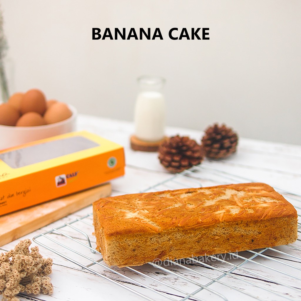 Jual Diana Bakery Banana Cake Premium Diana Bakery Kue Kue Pisang