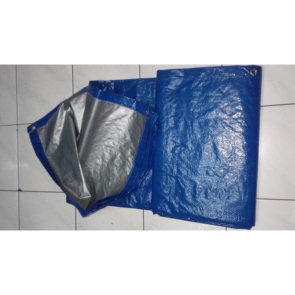 PROMO !! Terpal Biru Ukuran 3x4m