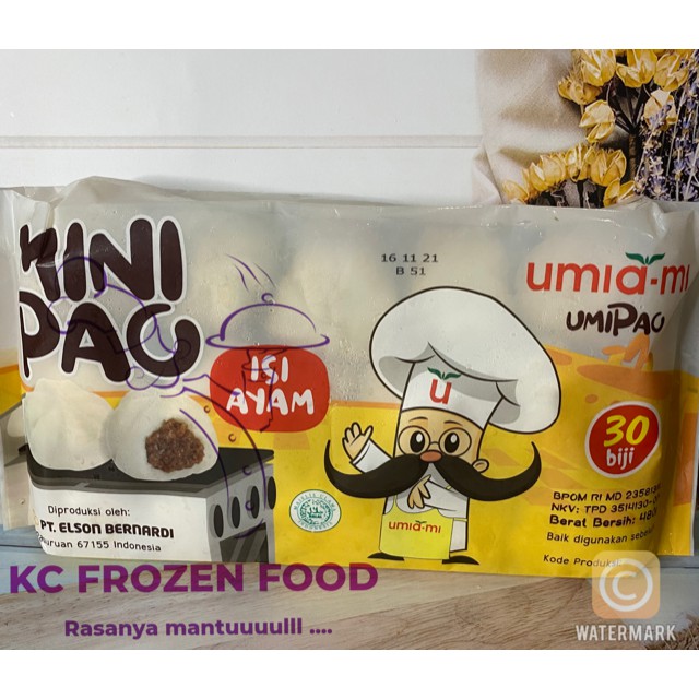 

KC Frozen - Minipao Bapau Mini Rasa Ayam Isi 30 Pcs / Minipao Umami