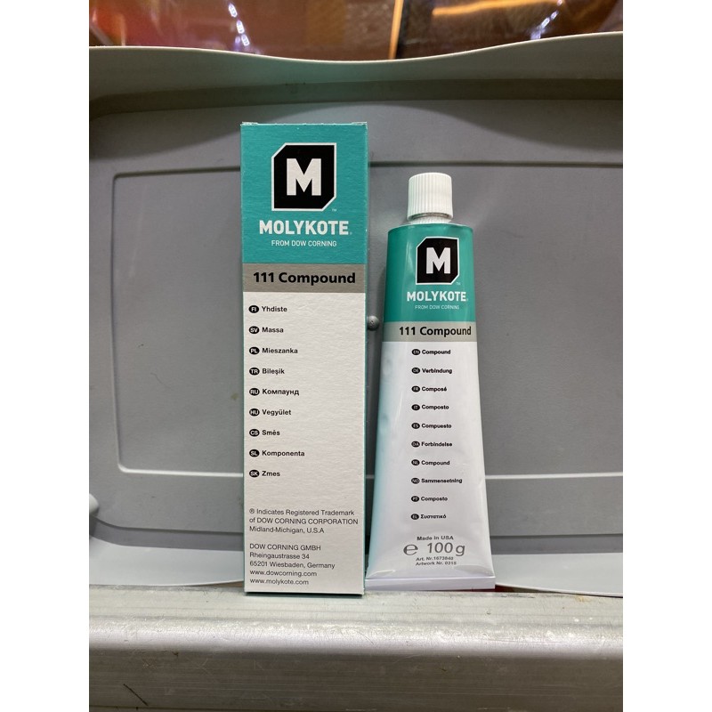 molykote 111  silicone grease 100gr