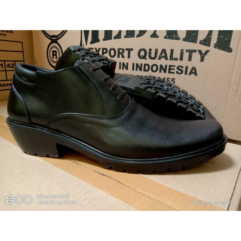 SEPATU KULIT PRIA SEPATU MEDALI PDH SEPATU BOOTS SEPATU PRIA DEWASA SEPATU KERJA SEPATUKULIT SEPATU MURAH