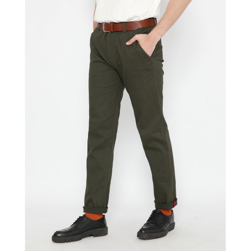 Erigo Chino Pants Beryl Emerald-1