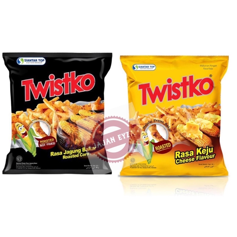 

siantartop twistko jagung 70gr / twistko keju 70gr / twistko stick jagung twistko stick keju