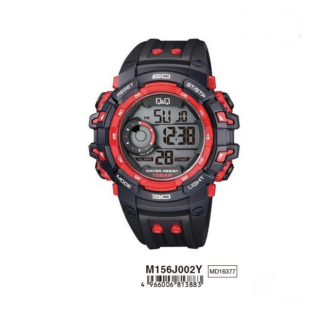 Q&amp;Q QnQ QQ Jam Tangan Pria Fashion Digital - M156 M156J M 156 Water Resist