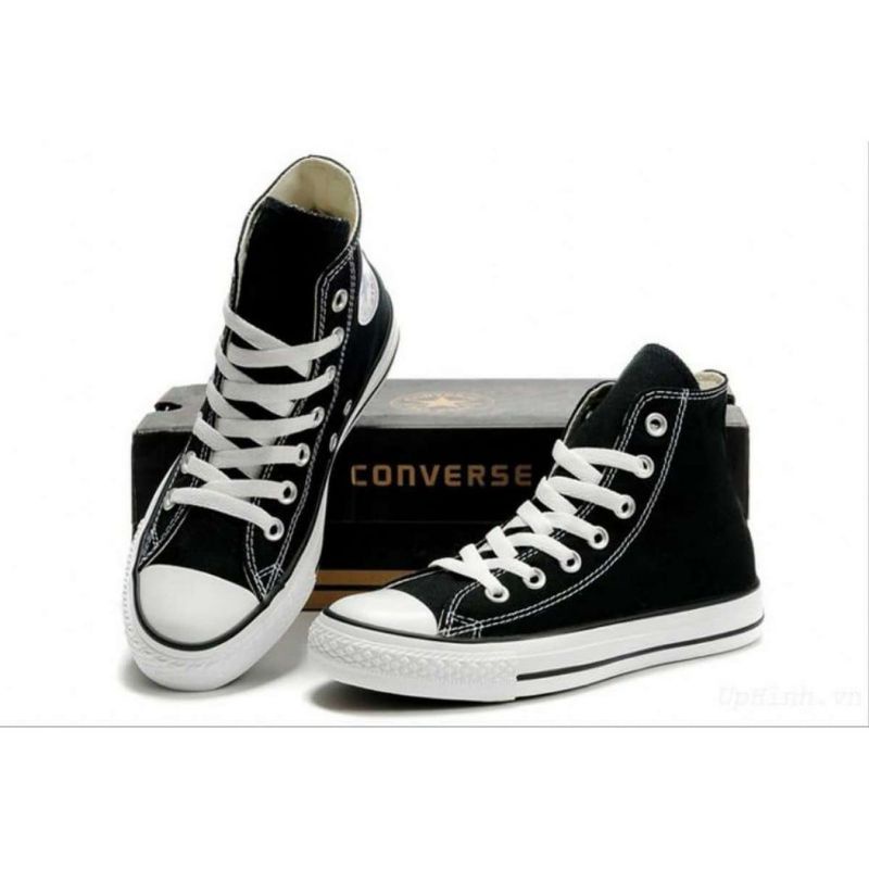 Sepatu Converse All star clasik Sepatu All Star tinggi Hitam Putih sepatu sekolah