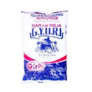 

GARAM merk gyuri 200gram