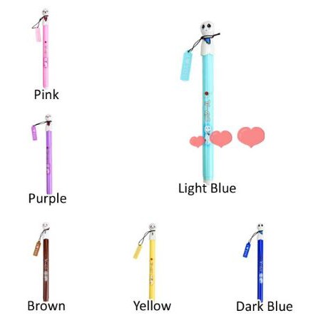 

PULPEN SUNNY DOLL TERU TERU BOZU LUCU TINTA GEL BLACK 0.5MM