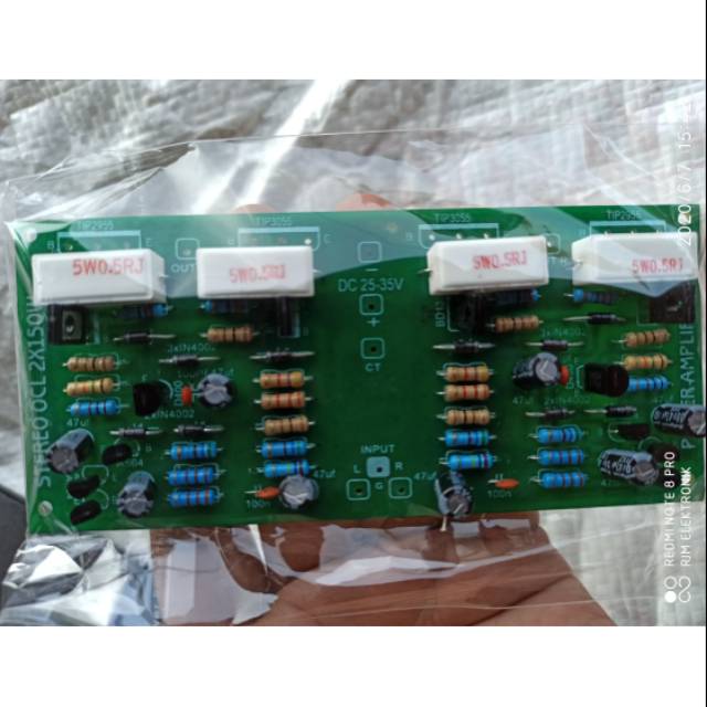 Kit power stereo OCL 300watt