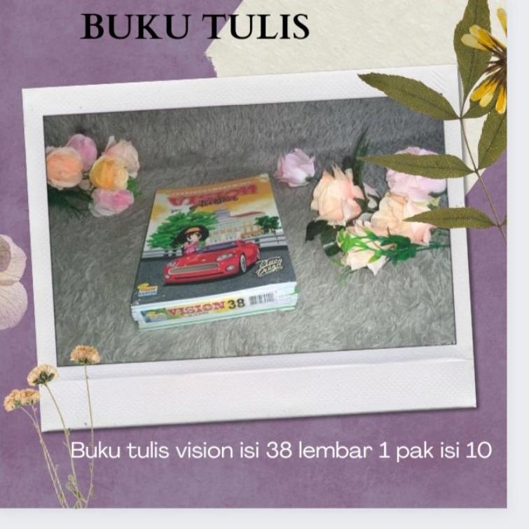 

Harga Bersahabat.. buku tulis vision isi 38 lembar