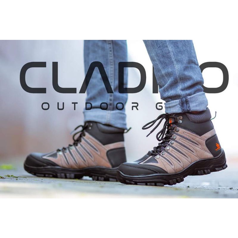 Cladico Coupe High Sepatu Safety Boots Gunung Pria Original Untuk Hiking Atau Kerja Proyek