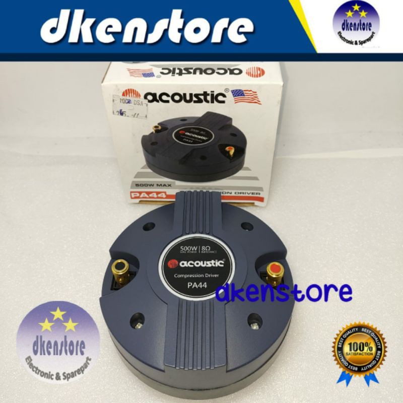 Driver Tweeter Acoustic PA44 twiter horn 500w