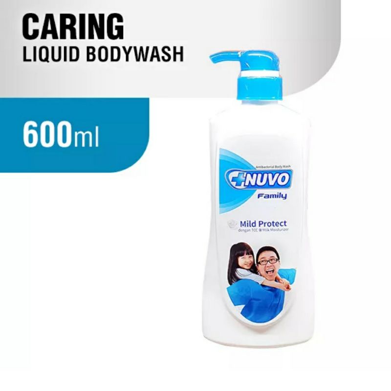 Nuvo body wash botol pump 600ml