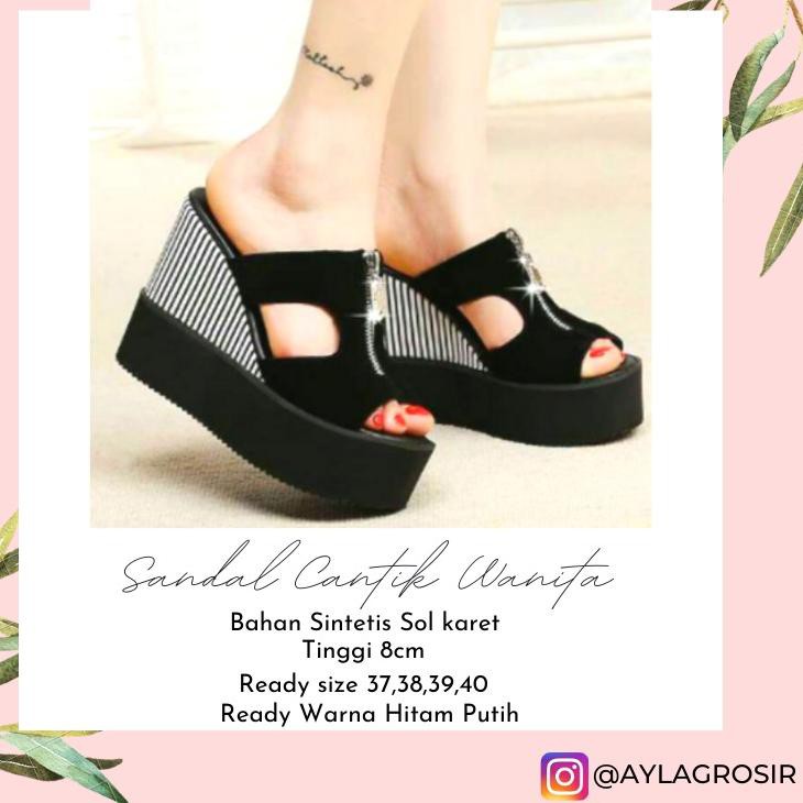 Termurah Porto - Sandal Sepatu Wanita Flat Karet Simpel Nyaman dan Berkualitas Porto Lady EOS ...