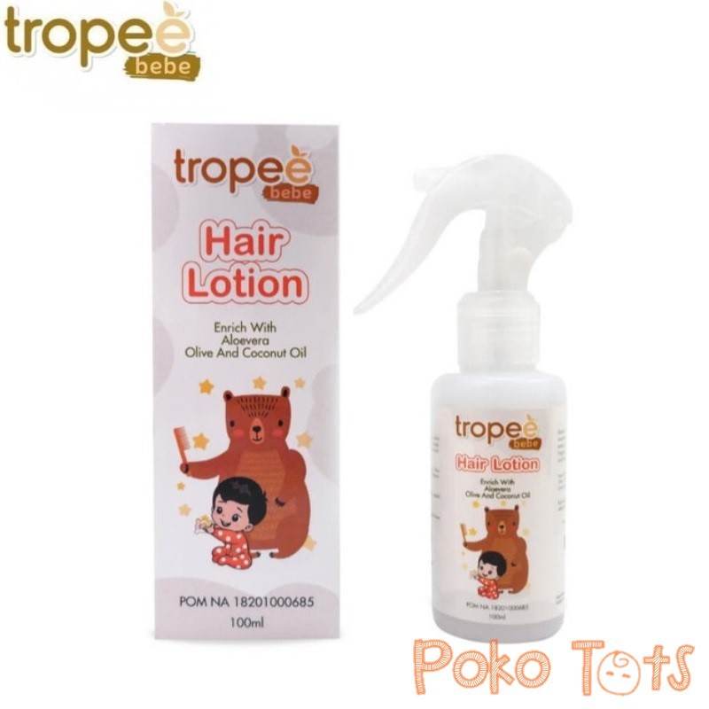Tropee Bebe Hair Lotion Botol Spray 100ml / Refill Kemasan Isi Ulang 250ml 100 ml 250 ml