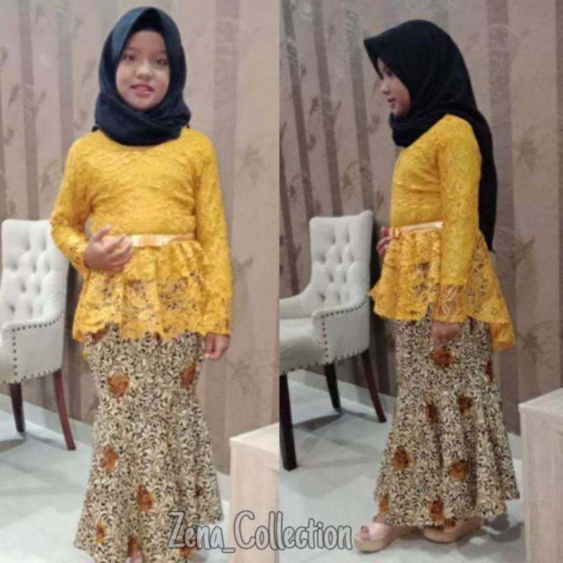 SET KEBAYA BRUKAT ANAK KEBAYA AURORA KEBAYA MODERN KEBAYA BRUKAT MODERN