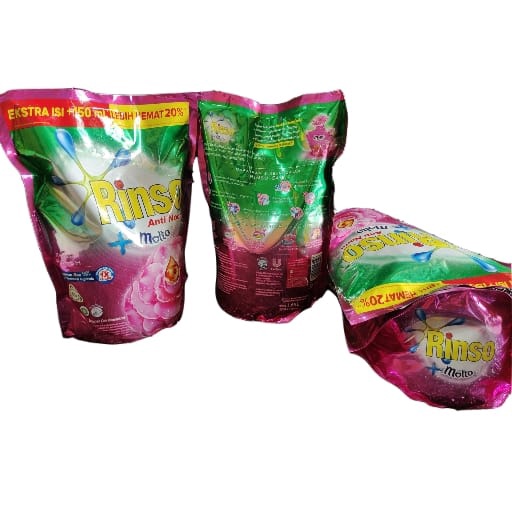 RINSO Molto Rose Fresh Deterjen Cair 1.65L - rinso cairan - molto cairan - detergen cair - pewangi p