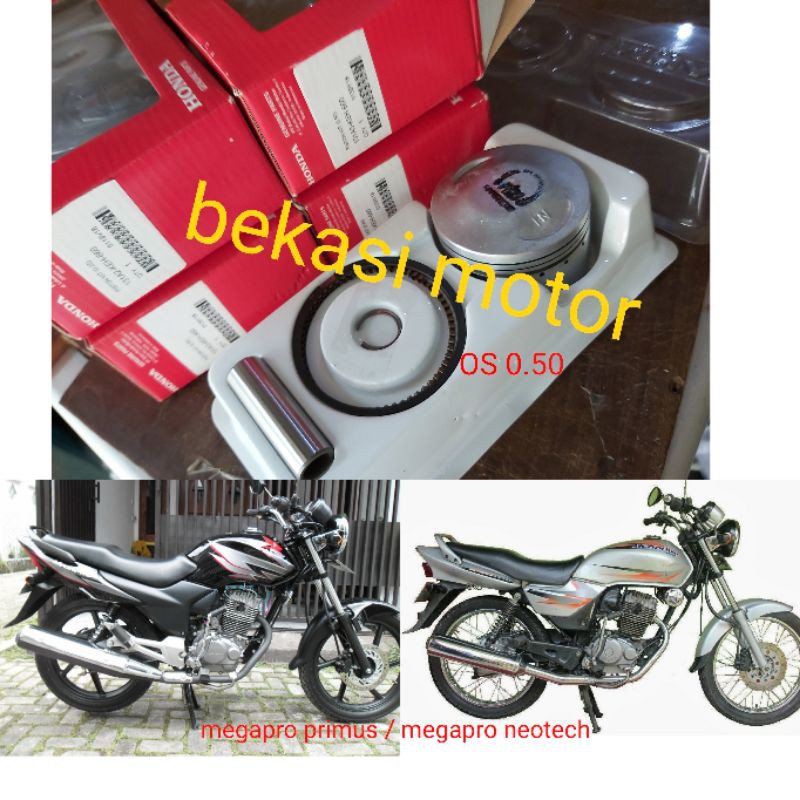 131A3-KEH pen ring seher piston kit honda megapro primus / GLpro neotech original OS 0.50 50