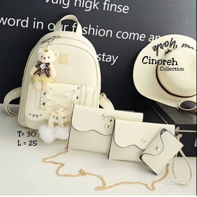 Tas Import/Tas Wanita/Tas Murah/Tas Fashion/Tas Batam/Tas Ransel Wanita/Dollyn Cabella MC#2072 UP