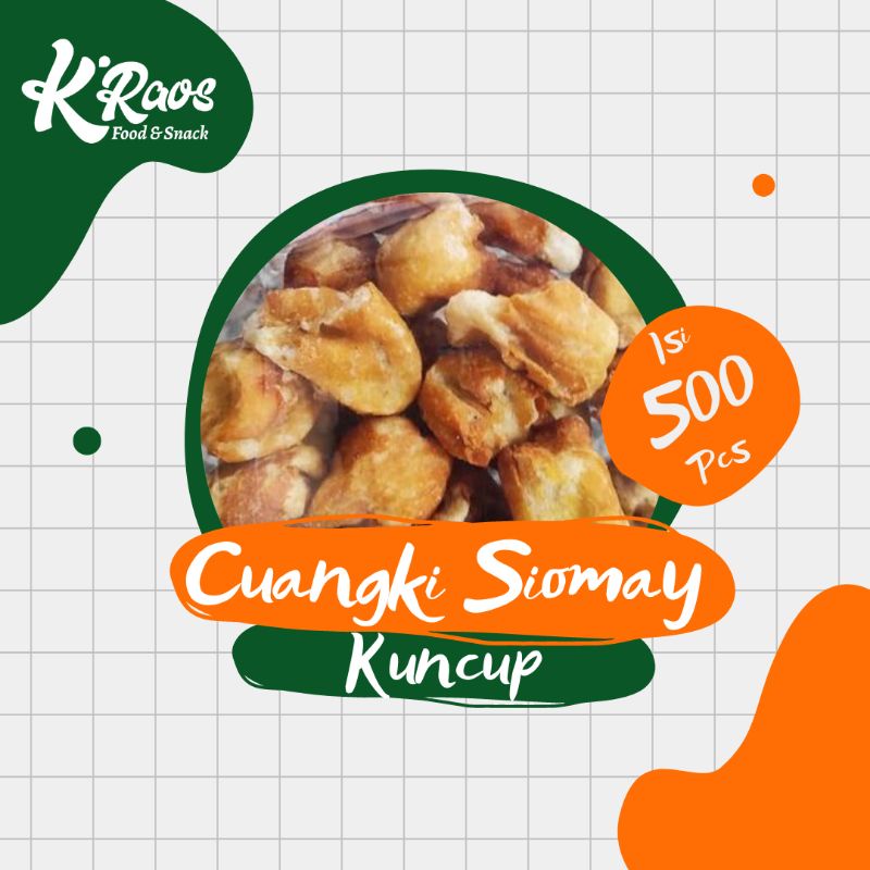 

Siomay pangsit kuncup isi 500