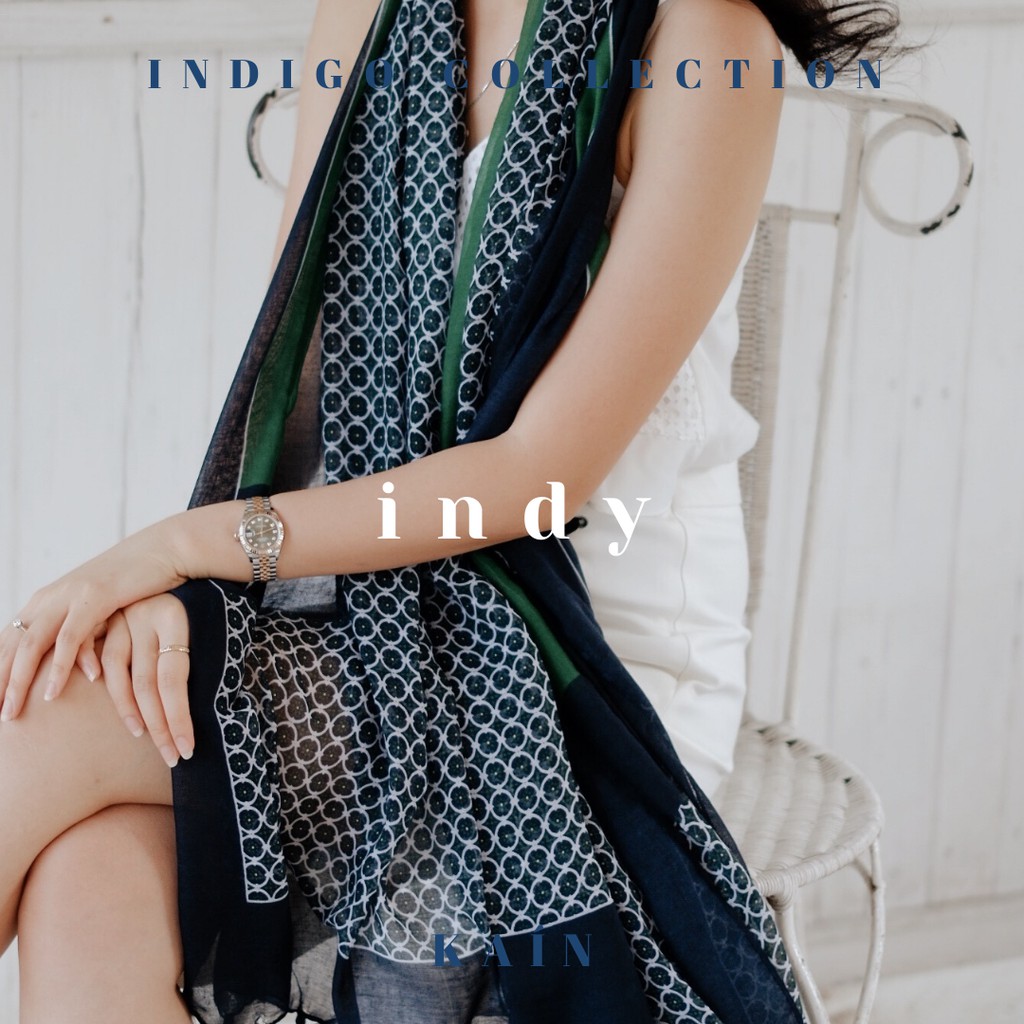 SHOPKAIN Indy Shawl - Indigo Collection