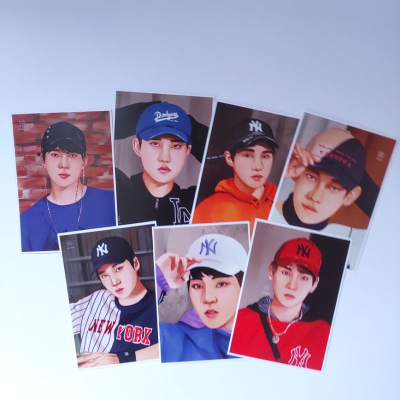 

[CLEARANCE SALE] EXO Fanart Postcard