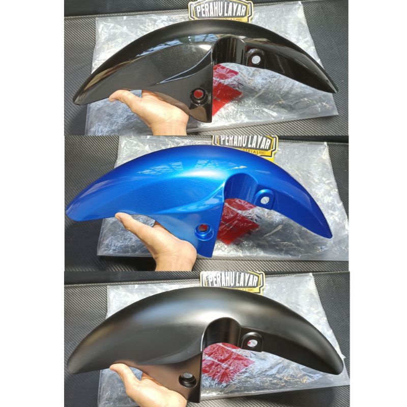 slebor spakbor depan GSX ori suzuki merah biru hitam putih