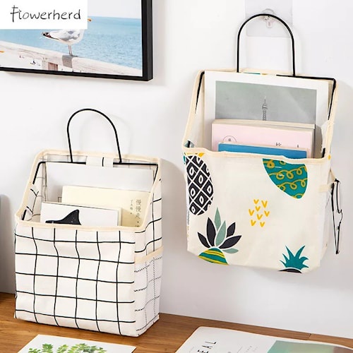 Storage Bag Gantung Dinding Tempat Tas Gantung Kuat Bonus 1 Hook Gantung