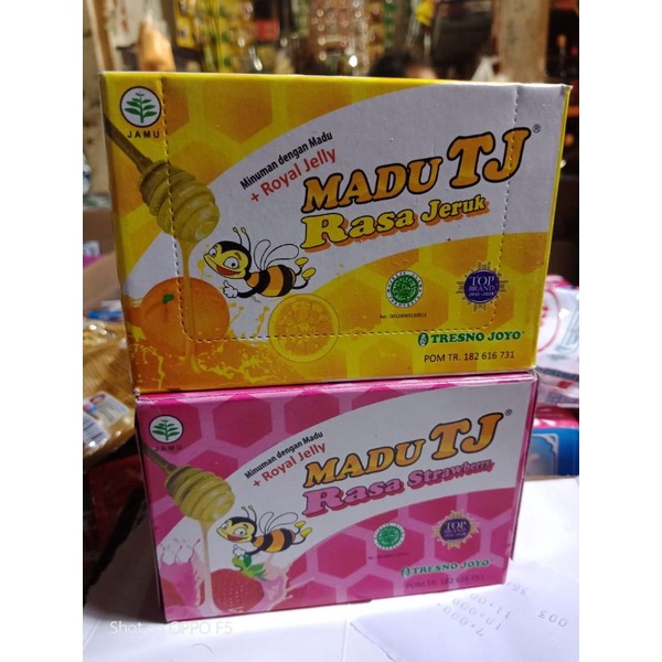 Madu TJ Sachet ( 12 × 20gr )