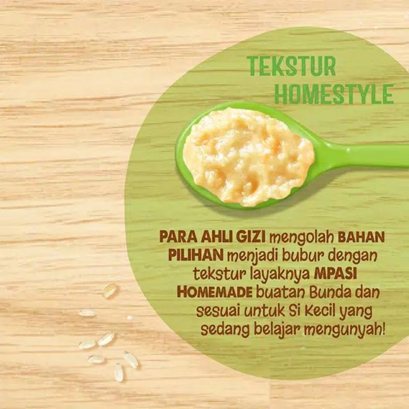 Nestle Cerelac Homestyle Meals Bubur Bayi 100 gram / Tim Ayam Wortel &amp; Tim Sayur / MPASI 6 7 8 bulan+