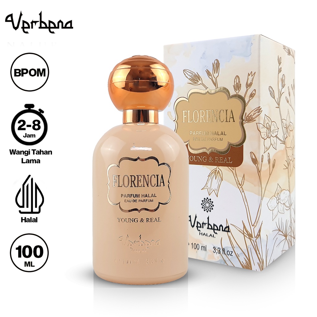 Jual Verbena Eau De Parfum Florencia Young & Real 100 ML Parfum Wanita ...