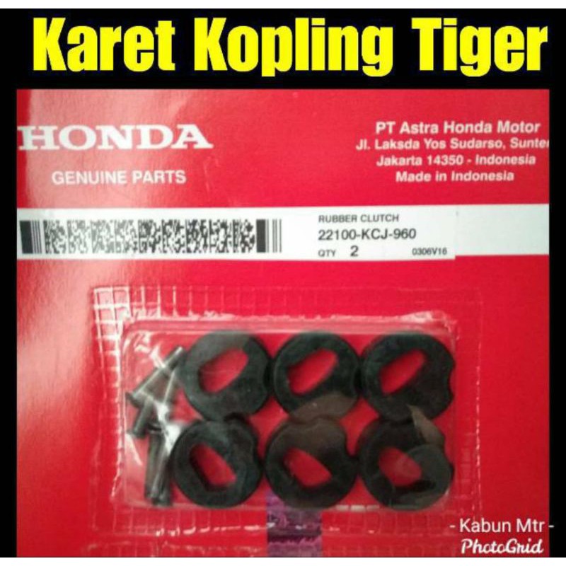 karet kopling tiger