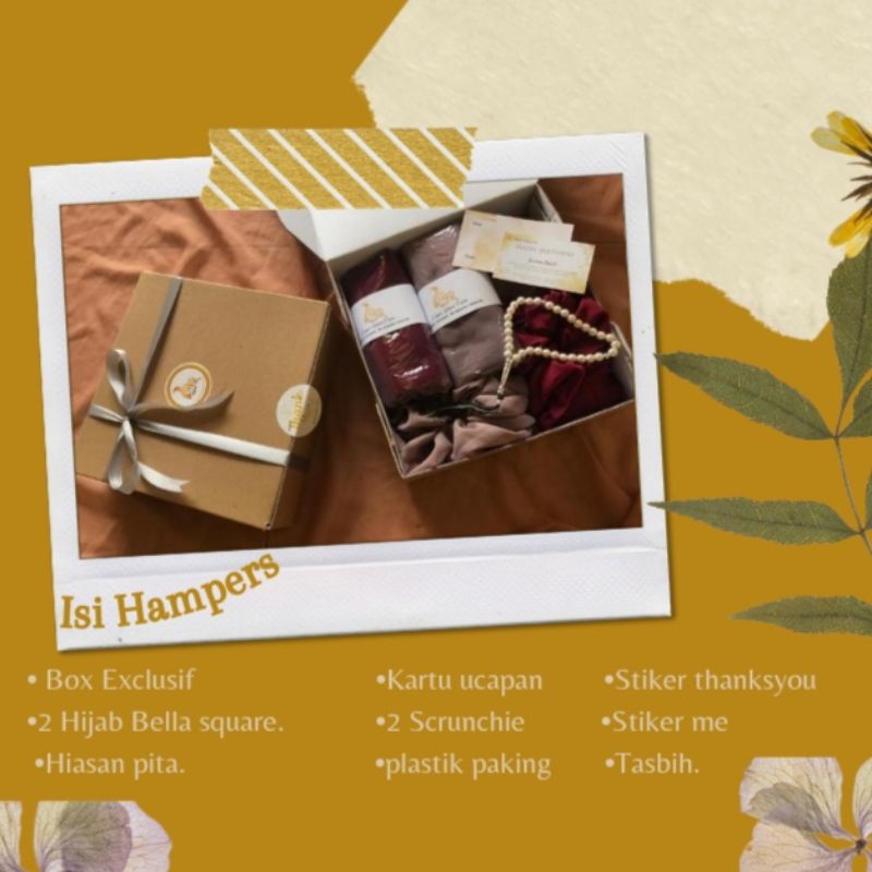 

COD HAMPERS MURAH/COD KADO CEWEK/COD HAMPERS BELLA SQUARE MURAH