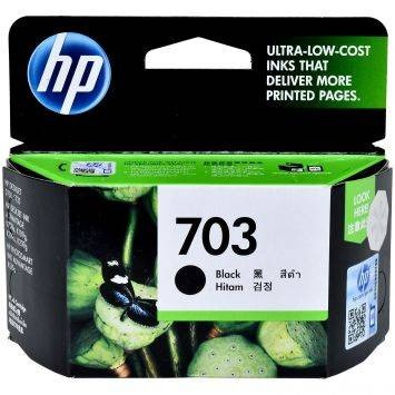 TINTA PRINTER HP 703 BLACK ORIGINAL