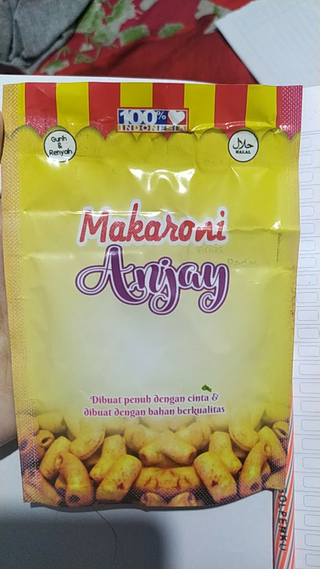 Cetak Kemasan Standing Pouch Full Color Print  +/- 500 Pcs