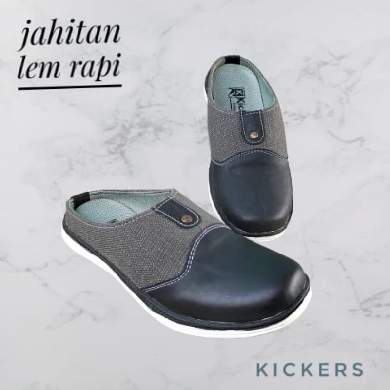 Sepatu sandal selop/sandal sepatu pria/ sandal bustong/ sandal slip on/ COD/ bayar ditempat