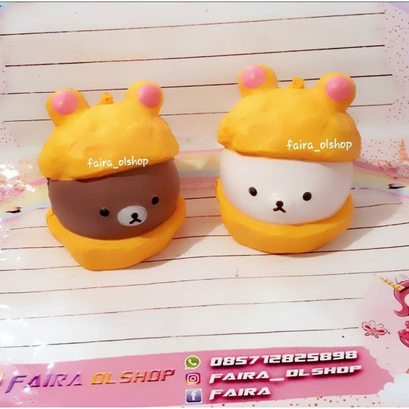 Squishy Bear Cream Puff