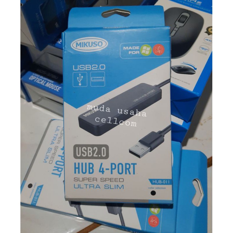 Usb Hub 4port 2.0 mikuso