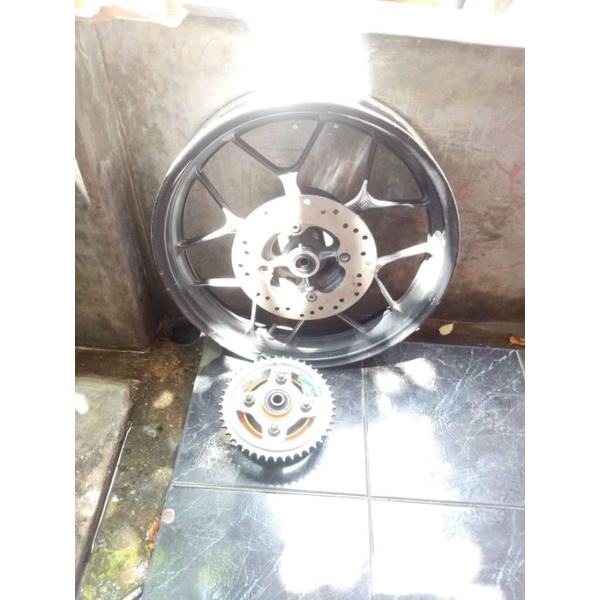 velg belakang set nap gear honda supra gtr 150 r pnp sonic 150 r led
