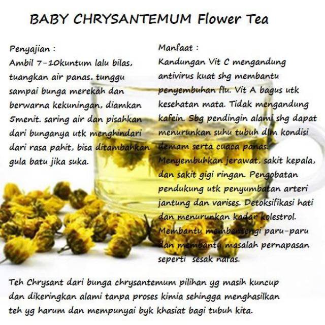 Baby Chrysant Premium flower tea