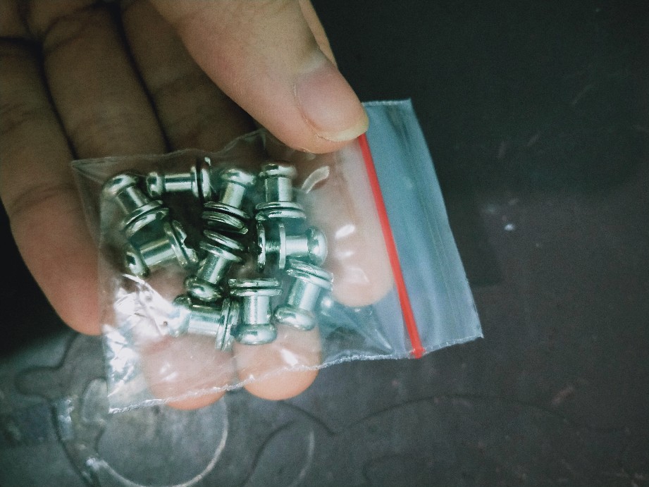 Handle Antik 6.5x8 Mm P.018 Tarikan Laci Knob Super Mini Knob Baut Mur