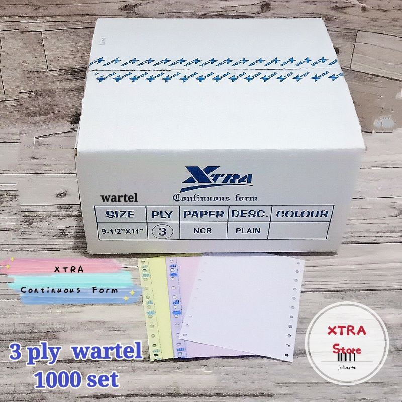 

klm Kertas WARTEL/ DPH 3ply