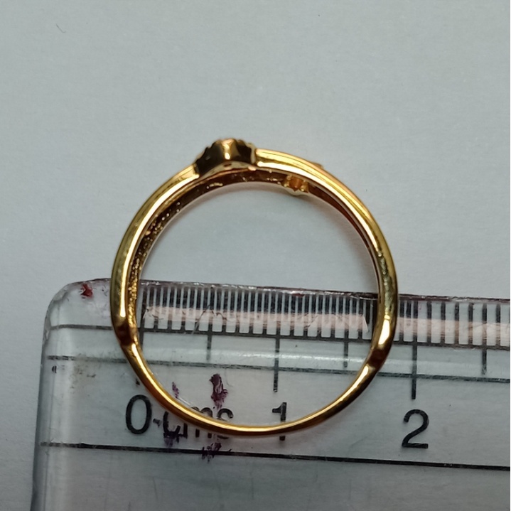 Cincin Emas 17K - 1.9 gr Kadar 750 - 963