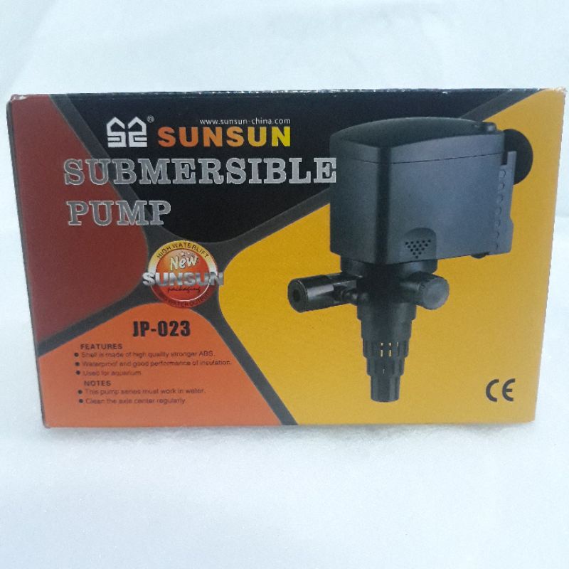 SUNSUN JP023 / JP023 pompa filter celup gantubg Aquarium 16watt 1000liter