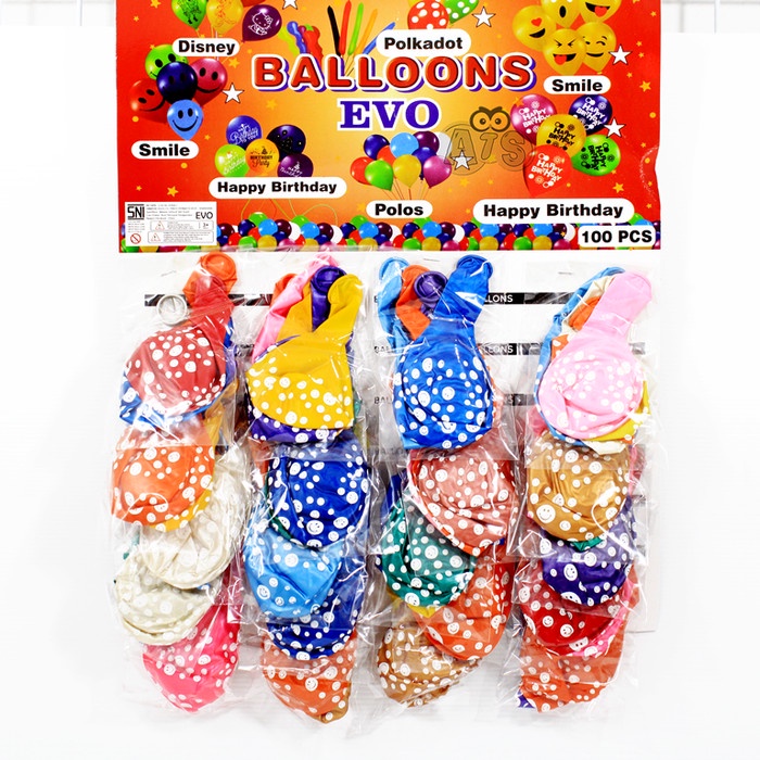 

Balon Latex Smile dan Metallic Happy Birhday