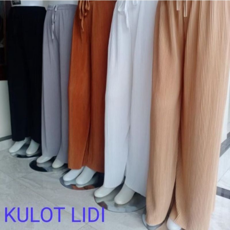 Celana Panjang Wanita CARGO KULOT SOFT JEANS SNOW CELANA KULOT CARGO WANITA PREMIUM