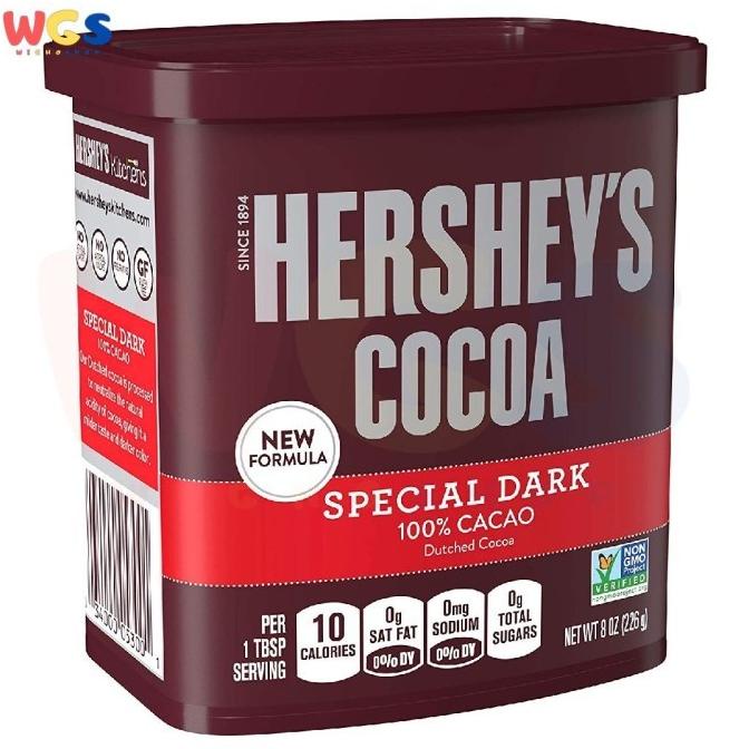 

BAYAR DITEMPAT Hershey's Cocoa Special Dark 100% Cacao Dutched Cocoa Powder 8oz 226g/MINUMAN COLLAGEN/MINUMAN YOYIC/MINUMAN DIET/MINUMAN PEMUTIH BADAN/MINUMAN KOREA/MINUMAN KEMASAN/MINUMAN KALENG/MINUMAN KOTAK/MINUMAN SEHAT HERBAL/MINUMAN SEHAT UNTUK