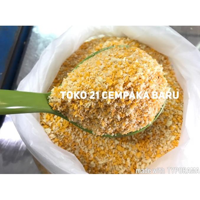 

PROMO ENAK Tepung Roti Kasar Mix 1KG | Bread Crumbs Panko Panir Kiloan 1 KG 1000 Terlaris