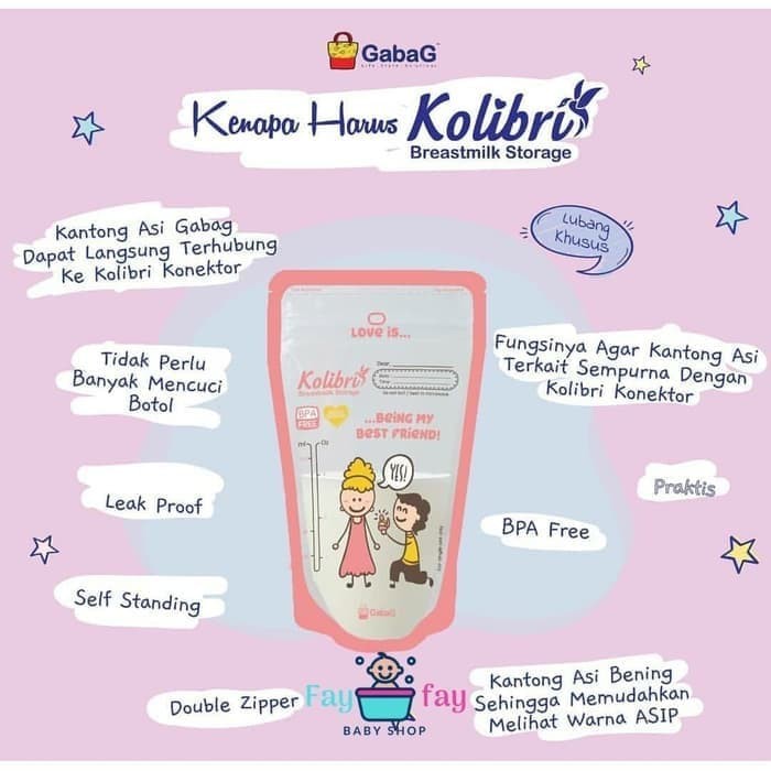 Kantong Asi Gabag 100ml Love Story