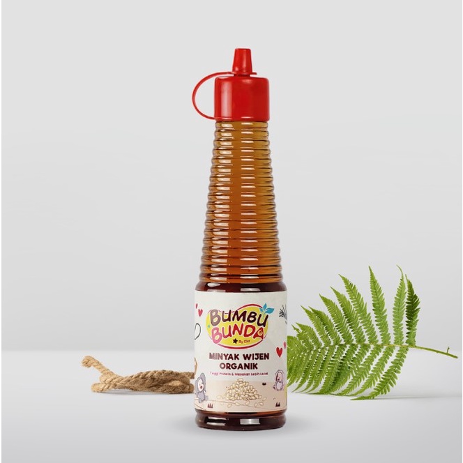 Bumbu Bunda by Elia Minyak Wijen Minyak MPASI Non MSG - Wijen Halal