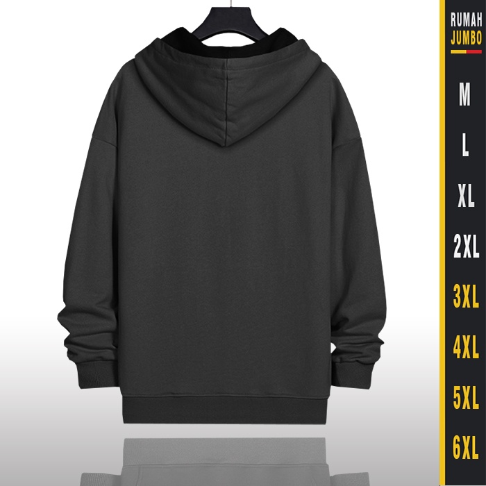 SWEATER NET OVERSIZE M 6XL HOODIE UNISEX JUMBO JAKET SWITER PRIA WANITA